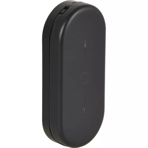 HOPPE ablakkezelő nyílással átváltható felső rozetta, alumínium fekete matt