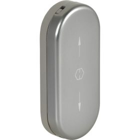   HOPPE ablakkezelő nyílással rejtett felső rozetta, alumínium nemesacél hatású