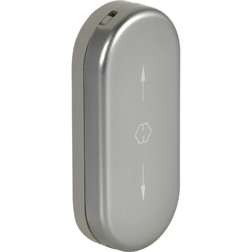 HOPPE ablakkezelő nyílással rejtett felső rozetta, alumínium nemesacél hatású