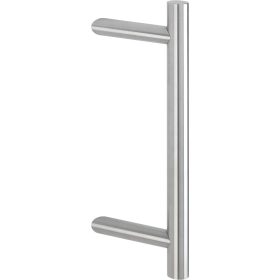 HOPPE ajtófogantyú srég 400/300 mm, matt nemesacél