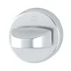 Fordítógomb ajtó résnyitóhoz, 8 x 40, alumínium
