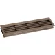 Szellőzőrács szobaajtóhoz 454 x 90 mm ajtóv. 35-45 mm barna műanyag