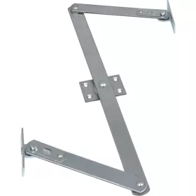   Felülvilágító Z-olló működtető kar 150 mm középdarab 310 mm acél horganyzott