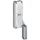 Harmonikakapu rúd retesz löket 45 240 x 70 x 23 mm jobbos horganyzott acél
