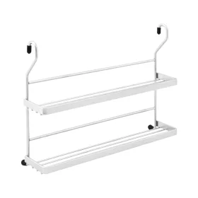 Fűszerpolc 350 x 275 x 90 mm nemesacél hatású