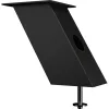 Bár konzol Jumbo "Power Station" ferde H170mm 1 aljzat alumínium fekete