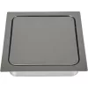 LAMPŽ Drop-in csappantyús szögletes 170 x 170 mm INOX