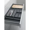 VOLPATO evőeszköz betét széria 76 korpusszélesség 800 mm szürke műanyag