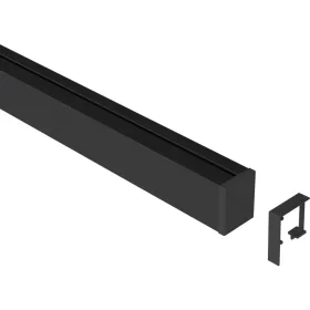 Linero MosaiQ falprofil 600 mm alumínium fekete