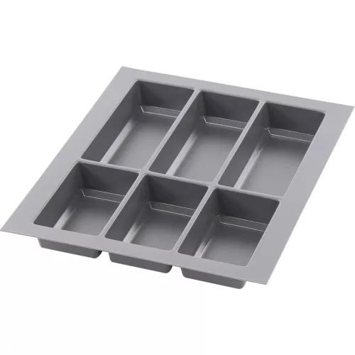 AGOFORM evőeszköztartó betét Classico korpuszszél. 355 mm mé.473 mm palaszürke
