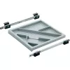 HETTICH SYSTEMA TOP 2000 írószertartó kihúzó szett 380 mm Alu-Finish