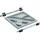 HETTICH SYSTEMA TOP 2000 írószertartó kihúzó szett 380 mm Alu-Finish