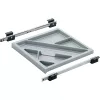 HETTICH SYSTEMA TOP 2000 írószertartó kihúzó szett 380 mm Alu-Finish