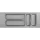 HETTICH OrgaTray 440 Evőeszköztartó T 441 - 520/névleges szélesség 275 mm ezüst