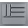 HETTICH OrgaTray 440 Evőeszköztartó T 441 - 520/névleges szélesség 500 mm ezüst