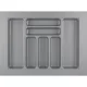 HETTICH OrgaTray 440 Evőeszköztartó T 441 - 520/névleges szélesség 700 mm ezüst