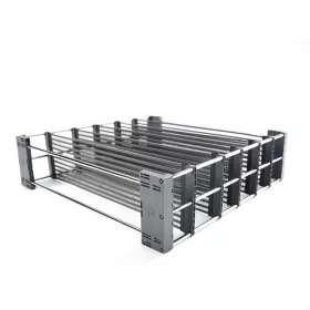   Rendszerező SpaceFlexx 472x130x472 mm műanyag sötétszürke