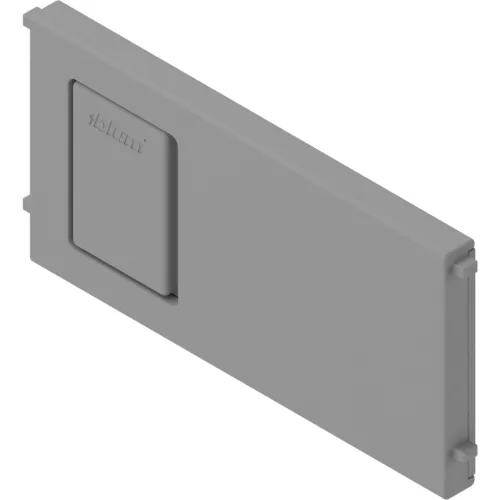 BLUM AMBIA-LINE keresztosztó keskeny kávához 100mm indiumszürke