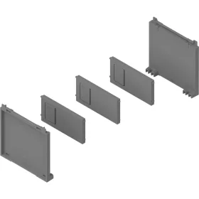   BLUM AMBIA-LINE üvegtartó készlet 100mm műanyag indiumszürke matt