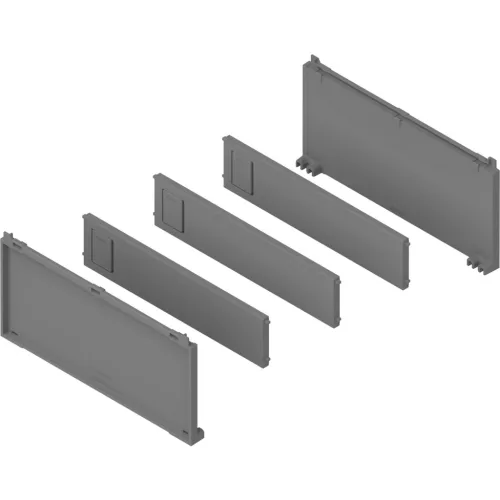 BLUM AMBIA-LINE üvegtartó készlet 200mm műanyag indiumszürke matt