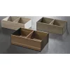 BLUM AMBIA-LINE keresztosztó front kihúzású keret 218 mm Tennessee dió