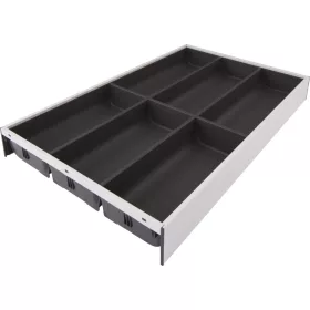   BLUM AMBIA-LINE evőeszköztartó 500 mm acél fehér/szürke