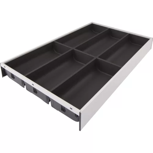 BLUM AMBIA-LINE evőeszköztartó 500 mm acél fehér/szürke