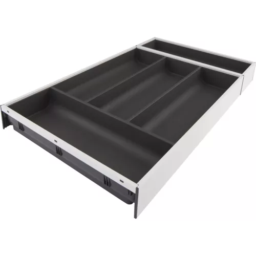 BLUM AMBIA-LINE evőeszköztartó 550 mm acél fehér/szürke