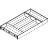 BLUM AMBIA-LINE evőeszköztartó 550 mm acél fehér/szürke