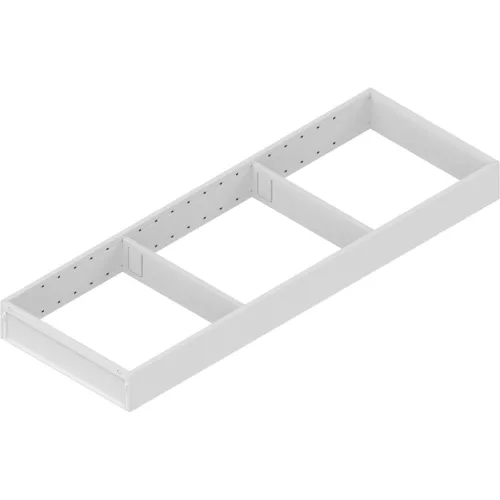 BLUM AMBIA-LINE fiókosztó keret széles 600 mm acél selyemfehér matt