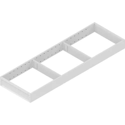 BLUM AMBIA-LINE fiókosztó-keret széles 650 mm acél selyemfehér