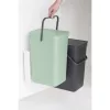 BRABANTIA beépíthető hulladékgyüjtő Sort & Go 2 x 16 literműanyag zöld/szürke