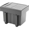 EKOTECH beépíthető hulladékgyüjtő Mega 40 1 x 34 liter műanyag világosszürke