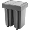 EKOTECH beépíthető hulladékgyüjtő Mega 45 2 x 26 liter műanyag világosszürke