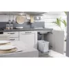 EKOTECH beépíthető hulladékgyüjtő Patty 30 1 x 8/1 x 16 liter szürke műanyag