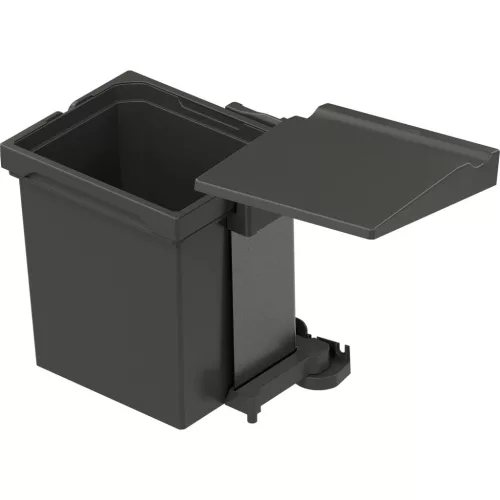 VS ENVI Single beépíthető hulladékgyűjtő 400 mm 7 l műanyag lávaszürke