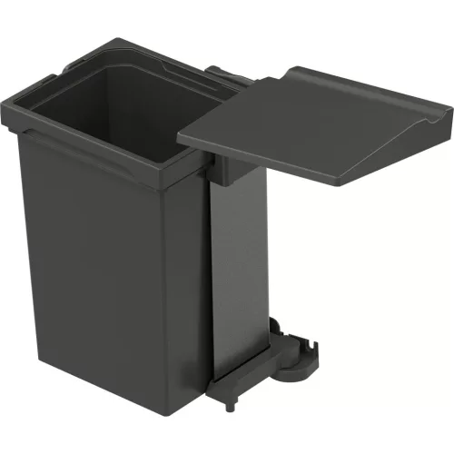 VS ENVI Single beépíthető hulladékgyűjtő 400 mm 10 l műanyag lávaszürke