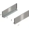 NINKA eins2vier burkolókeret KB 600 mm acél sötétszürke