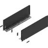 NINKA eins2vier burkolókeret KB 600 mm acél sötétszürke