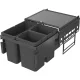 VS ENVI Space hulladékgyűjtő KB 500 mm 1 x 16/2 x 10 Liter lávaszürke