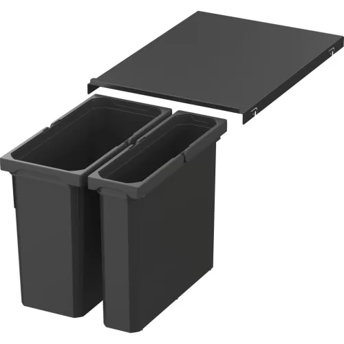 VS ENVI Free Plus hulladékgyűjtő 400/magasság 326mm Láva