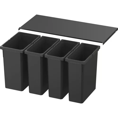 VS ENVI Free Plus hulladékgyűjtő 900/magasság 426mm Láva
