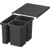 VS ENVI Free Plus hulladékgyűjtő 450/magasság 326mm Láva