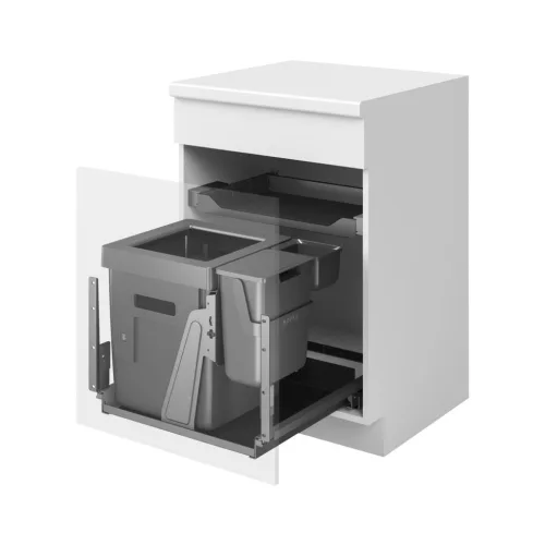 PEKA Hulladékgyűjtő Oeko Complet KB 550/600 T 540 mm antracit