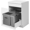 PEKA hulladékgyűjtő Oeko Universal KB 600 mm antracit
