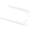 Konyharuha-tartó KÜBA 1-karos Sz 71 mm Mé 465 mm fehér alumínium