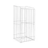 Konyharuha-tartó KÜBA 1-karos Sz 71 mm Mé 465 mm fehér alumínium