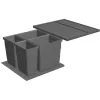 NINKA eins2vier fenéklemez TANDEMBOX-hoz 473x477 névl.sz.600mm sötétszürke
