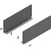 NINKA eins2vier fenéklemez LEGRABOX-hoz 373x370 névl.sz.450mm sötétszürke