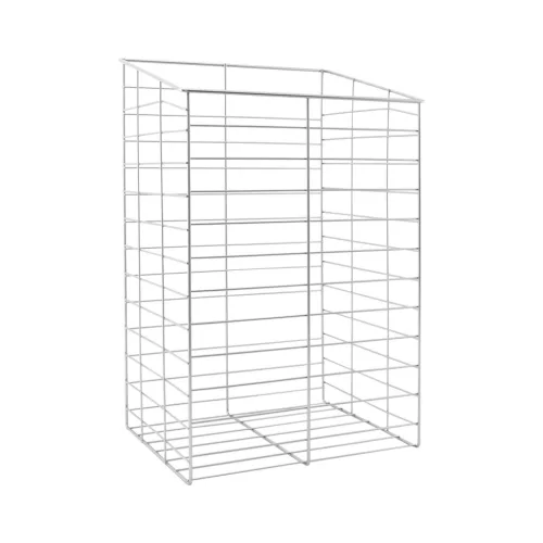 VS univerzális kosár keresztrácsos 450 x 380/430 x 290 mm acéldrót